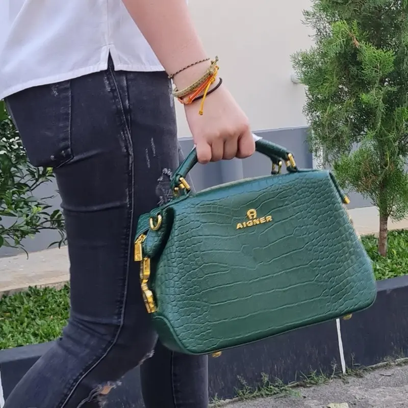 TAS SELEMPANG AIG*ER MATERIAL CROCO 0