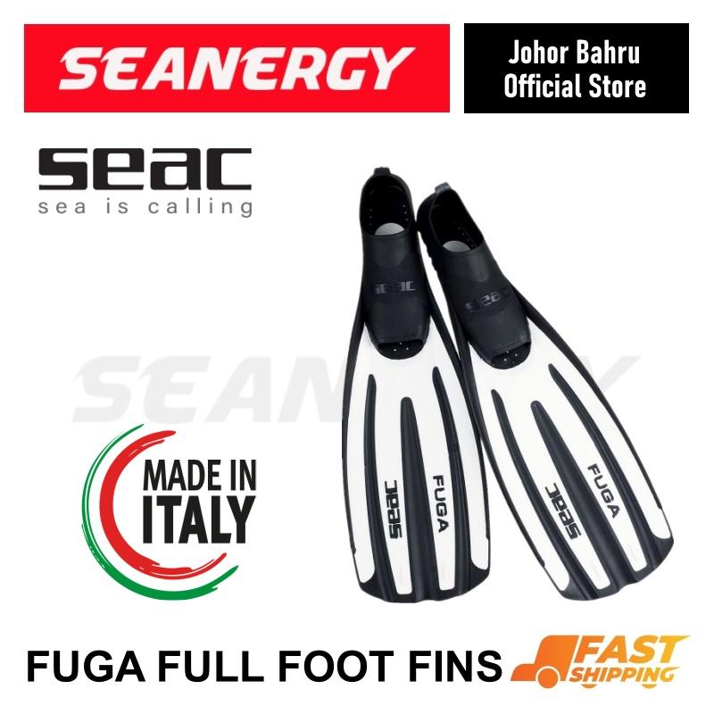 Seac Fuga Scuba Diving Fin Snorkeling Fin Swimming Fin Freediving Fin Scuba Diving Fins Full Foot Fin Seanergy Scuba 4