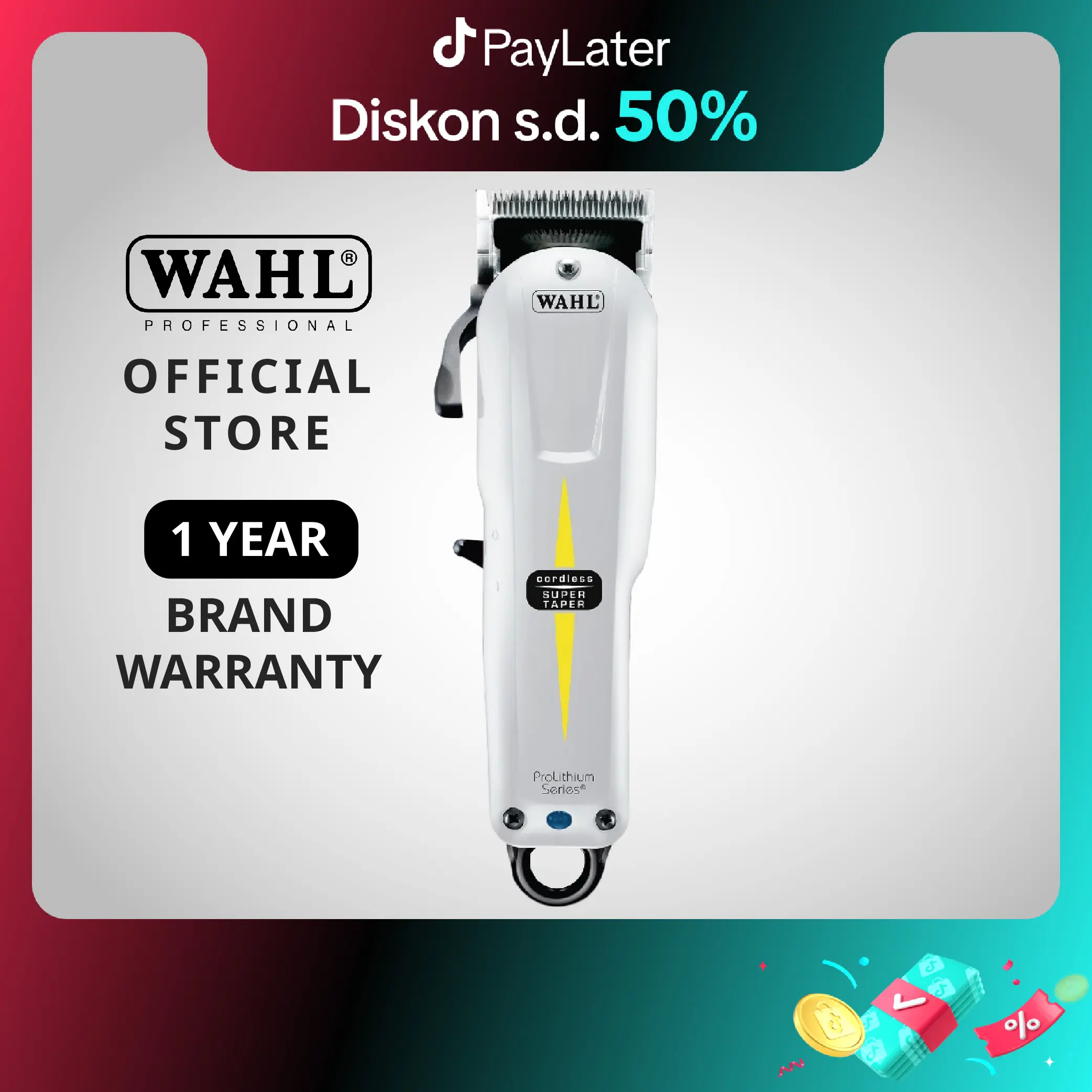 Wahl Super Taper Cordless - Cordless Hair Clipper Set
