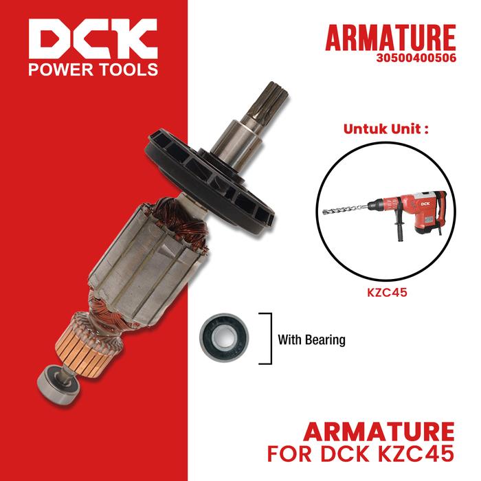 Gambar Armature/Angker untuk Rotary Hammer KZC/DZC/AZC45 dari DCK Power Tools Indonesia Kota Administrasi Jakarta Barat Tokopedia