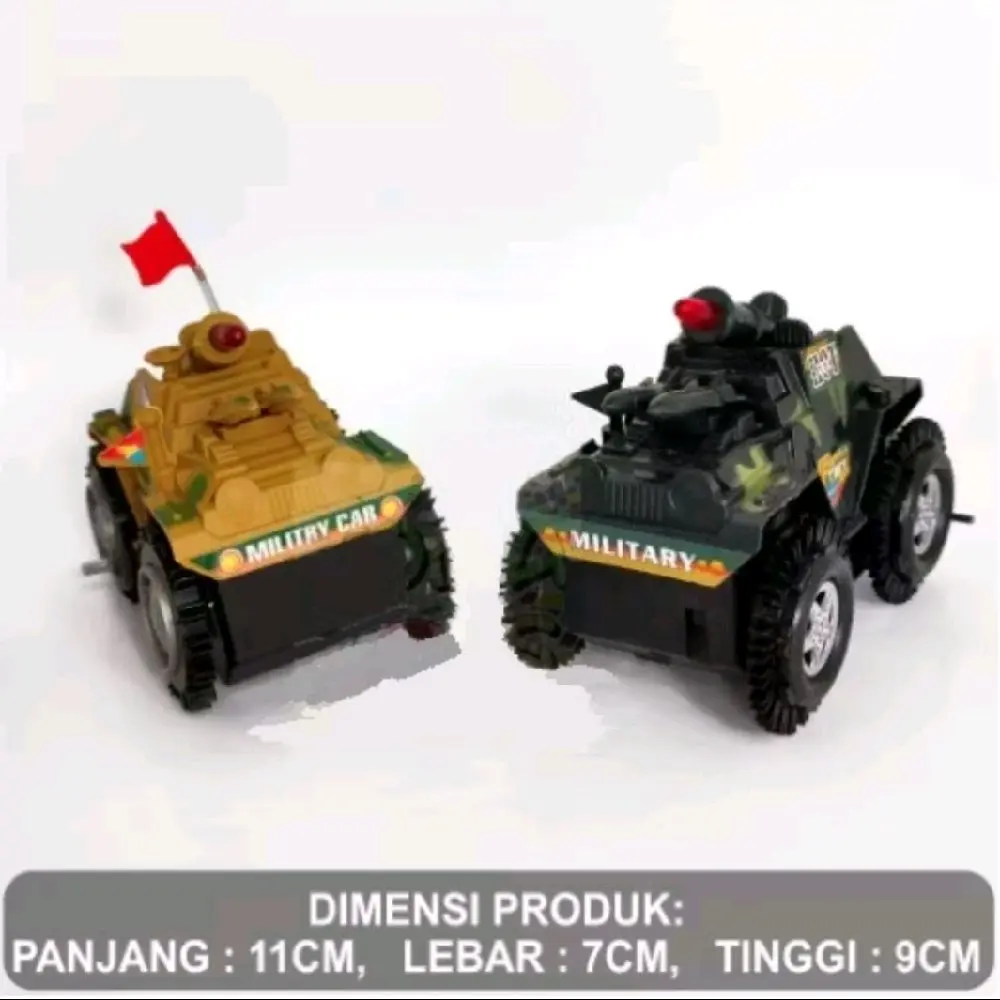Mainan Anak Mobil Tank Jungkir Balik Militer - Tumbling Tank PERMAINAN GAME EDUKASI BAYI LAKI PUTRA PUTRI PEREMPUAN SNI