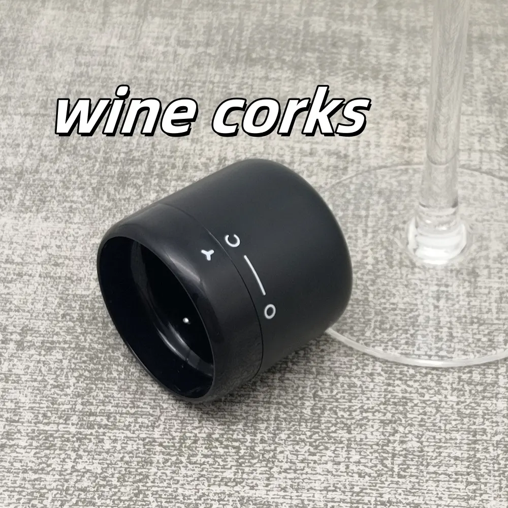 Red wine bottle stopper household sealing wine stopper creative glass bottle stopper mini preservation stopper wine stopper bottle cap pull-out type