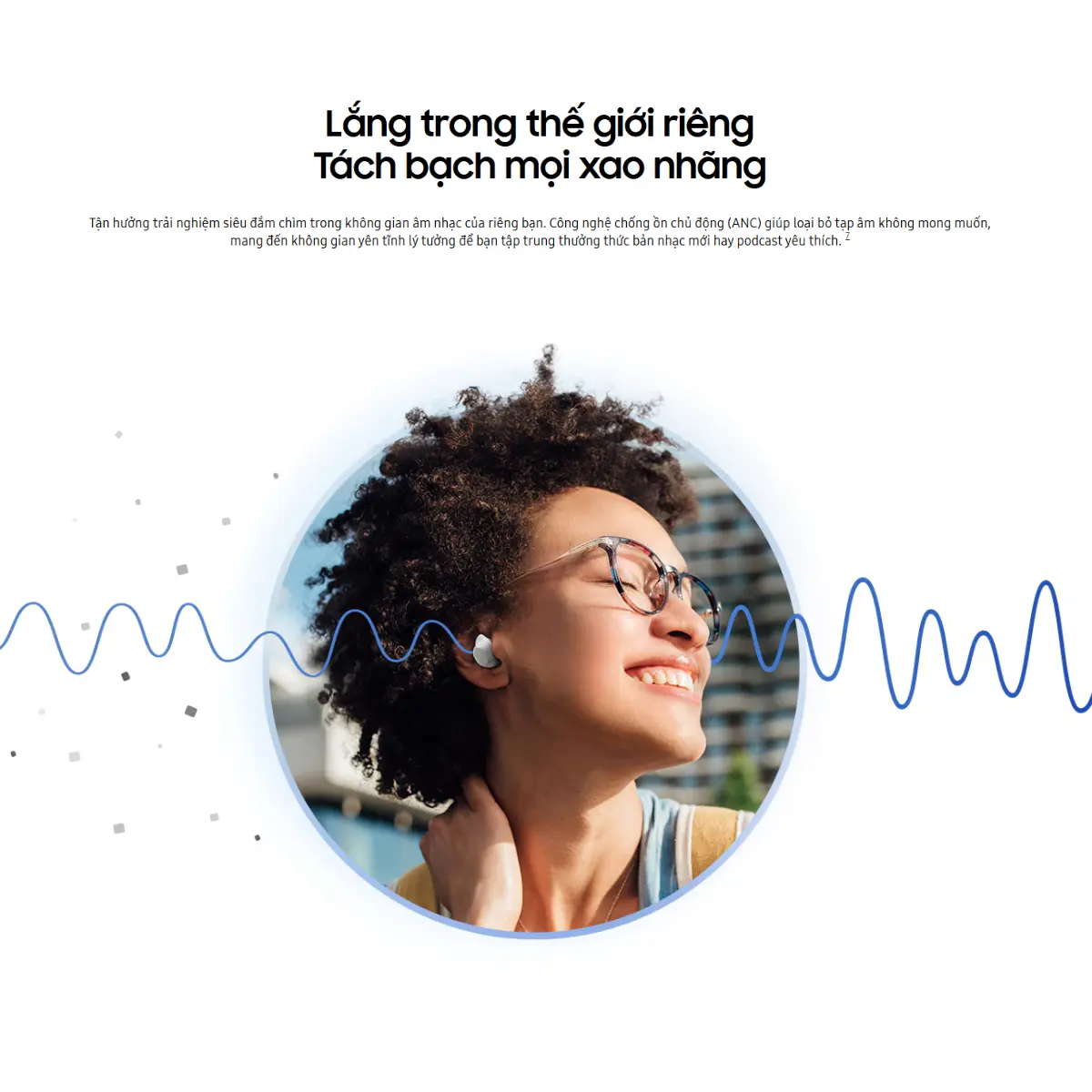 Tai nghe bluetooth Samsung Galaxy Buds Core - 3 Micro Chống Ồn - Hàng Chính Hãng | BigBuy360 - bigbuy360.vn