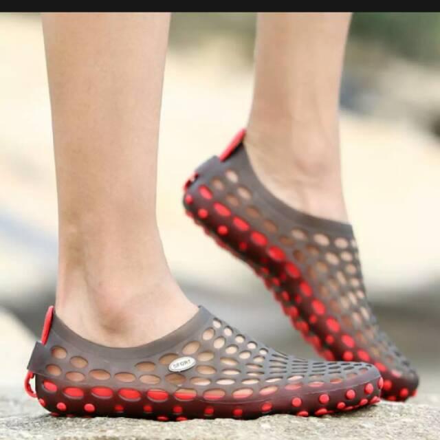 Sepatu Sandal Pantai Aqua Shoes Sendal Air Water Shoes Sepatu Jaring Sepatu Olahraga Air Outdoor 0