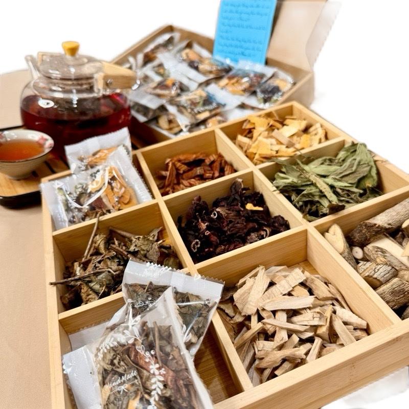 Trà hồng rừng mát gan, bảo vệ gan và thanh lọc cơ thể, 7 vị thảo mộc thiên nhiên 5