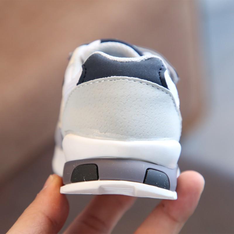 Product Introduction of 21-30 Size Kids Boys Girls Fashion Hook-Loop Casual Shoes Anti slip Soft Sneakers 60