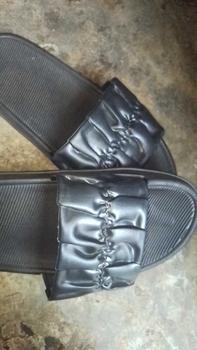 Product Review of [COD] Sandal Ruffle/ Sandal Musim Panas/ Sandal PVC/ Sandal Anti Slip from k**k 0