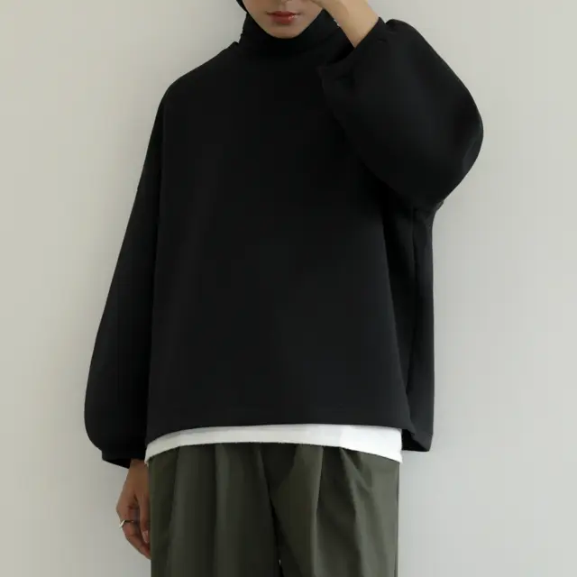 Sabamodest - Puffy Blouse - Atasan Puffy Blouse Sweater Wanita 0