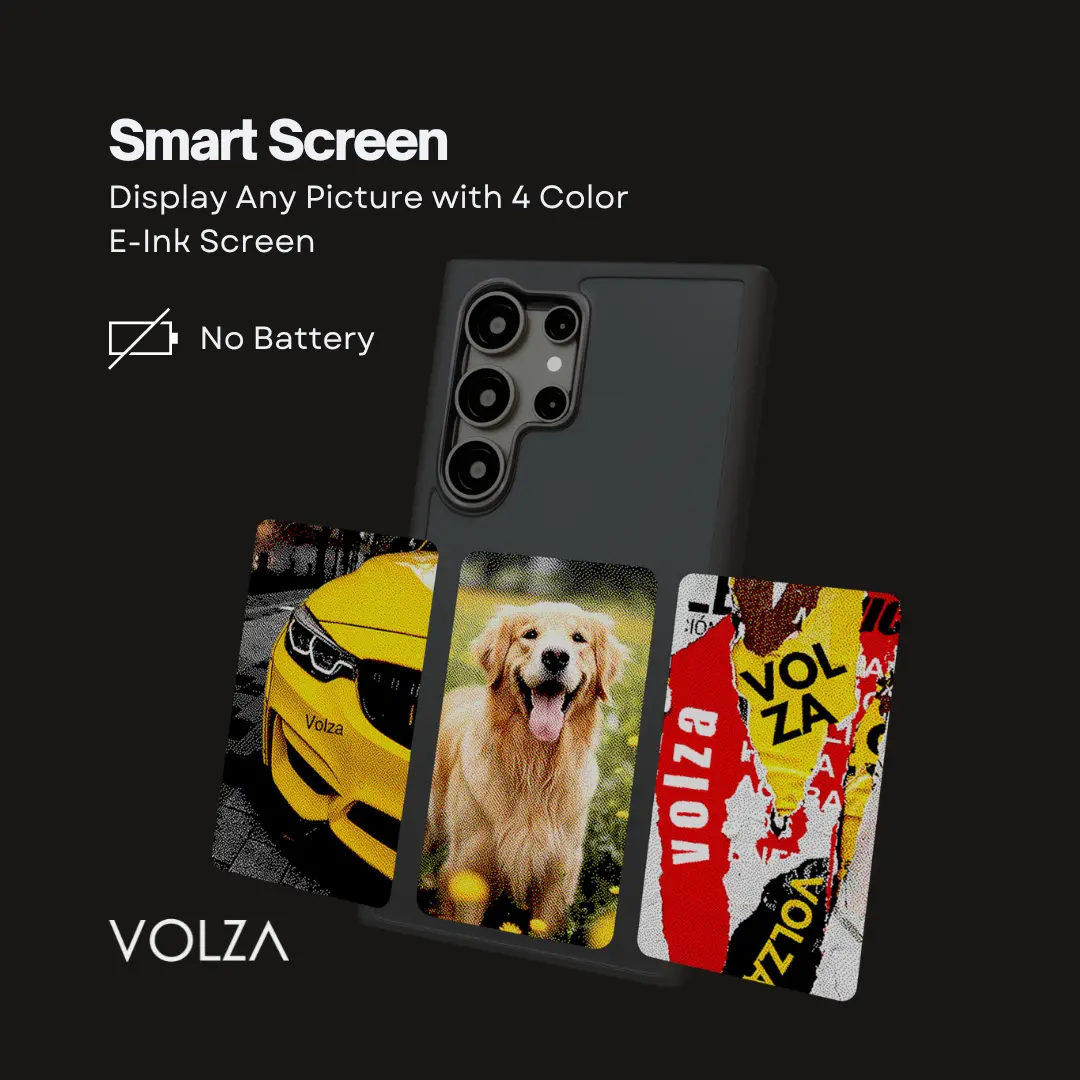 Volza Image Shifter Case for Samsung with Camera Protector S23 Ultra S24 Ultra (DIY CASE) Casing Smartphone Layar Metal Protection Grey White Black