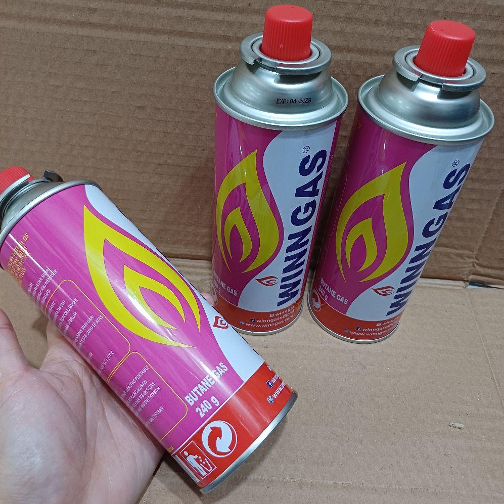 【 COD 】Paket Hemat 3 kaleng gas portabel untuk kompor portable dan torch Kitchenware