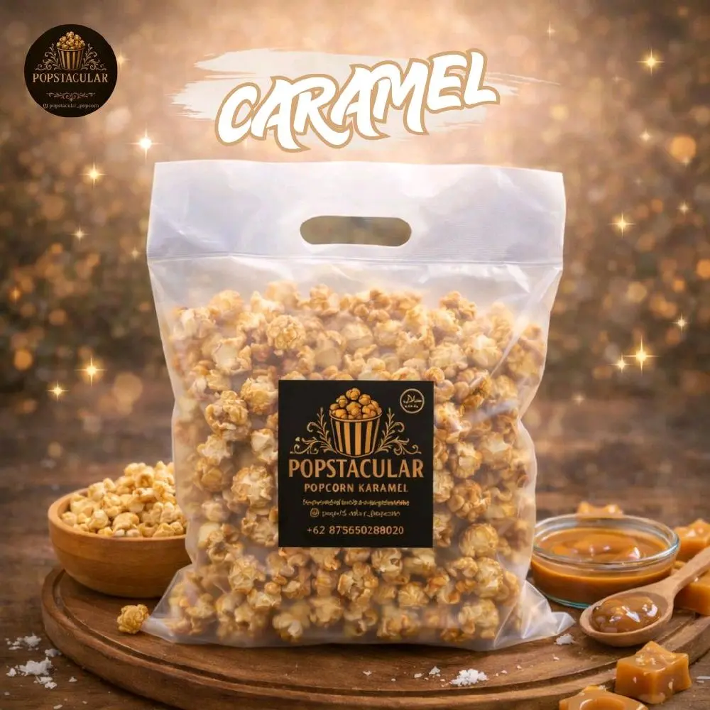 Popcorn Caramel Kemasan 250gr