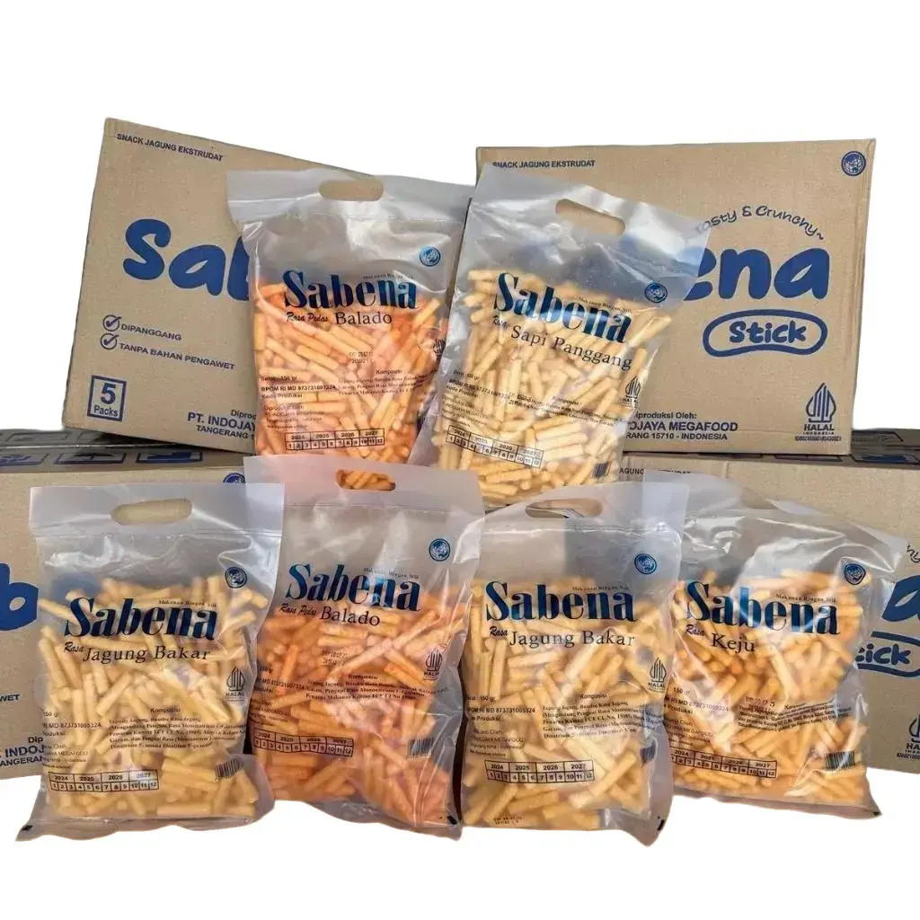 Sabena Snack Stick All Varian Kemasan Bag Jumbo Cemilan 360gr Food Makanan Camilan Asin Pedas 1dus