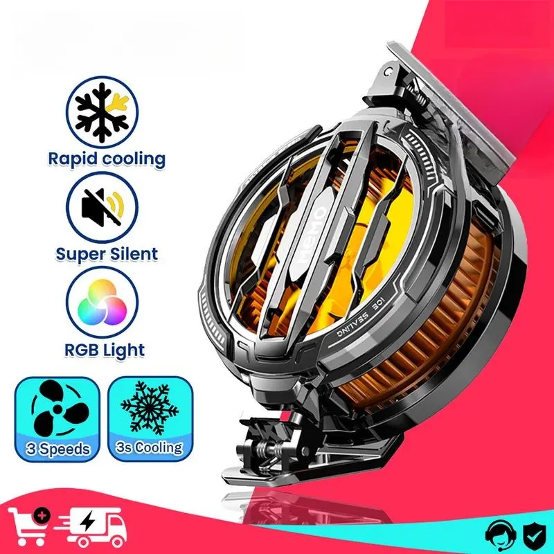 Magnetic Cooler Fan CX07: Efficient Phone Cooling, Enhanced Gaming Experience Usb