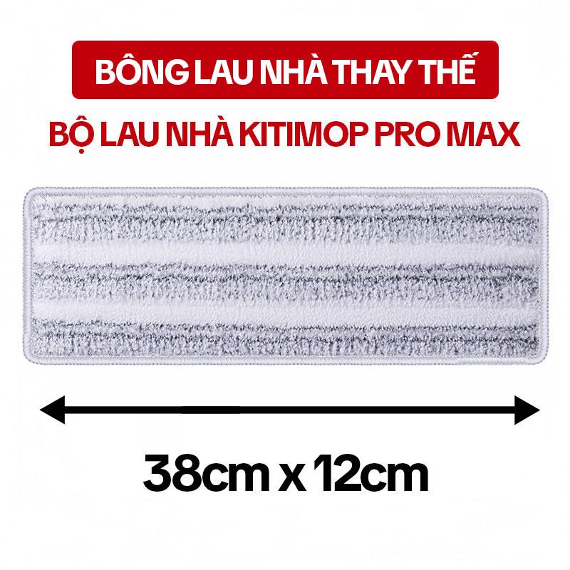 Bông Lau Nhà Thay Thế 38x12cm Dùng Cho Bộ Lau Nhà KITIMOP PRO MAX