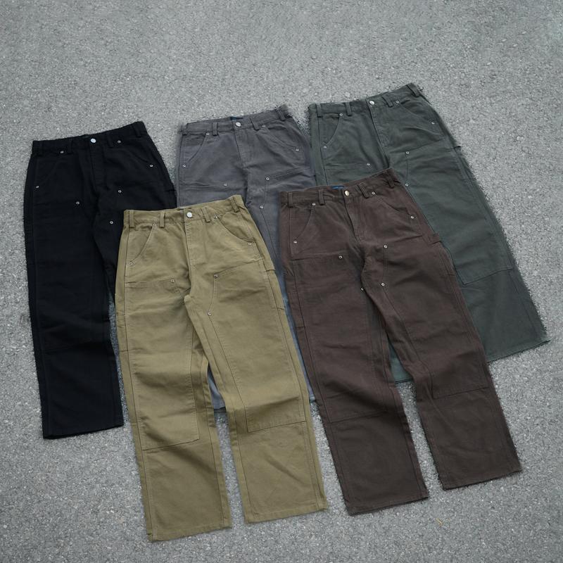 IMP - Quần Imperfect No.19 FADE DOUBLEKNEE vải canvas 350gsm đầ