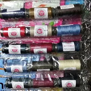 3LUSIN (36PCS)Butterfly Benang Jahit Butterfly & Diva Pilihan Warna Hitam Putih dan Mix KECIL