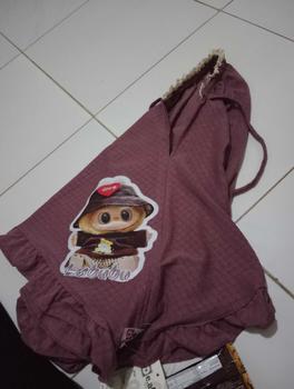 Product Review of HIJAB ANAK L4BUBU QIRANI DAHI KERUT RENDA (3-8THN) ORI DE.AL from Y**i 1