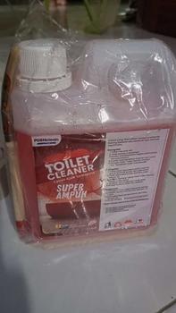 Product Review of PUSHCLEAN TOILET CLEANER CAIRAN PEMBERSIH KAMAR MANDI WARNA PINK PEMBERSIH KERAK TOLET CLOSET KRAN WASTAFEL TOREN from L**0 0