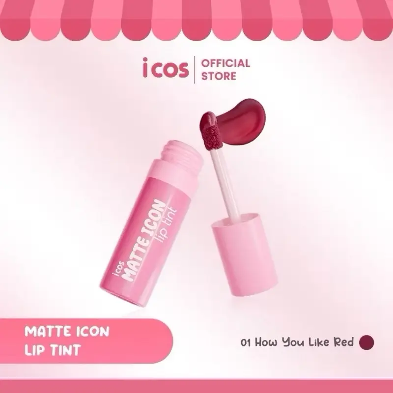ICOS Matte Icon Liptint (01) How You Like Red