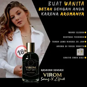 [BEST SELLER No *1 ] Parfum Virom Sangx Effect – Parfum Pria Viral No.1 EDP Limited Edition, 100% Original Tahan Lama Parfum Pria Paling disukai Wanita