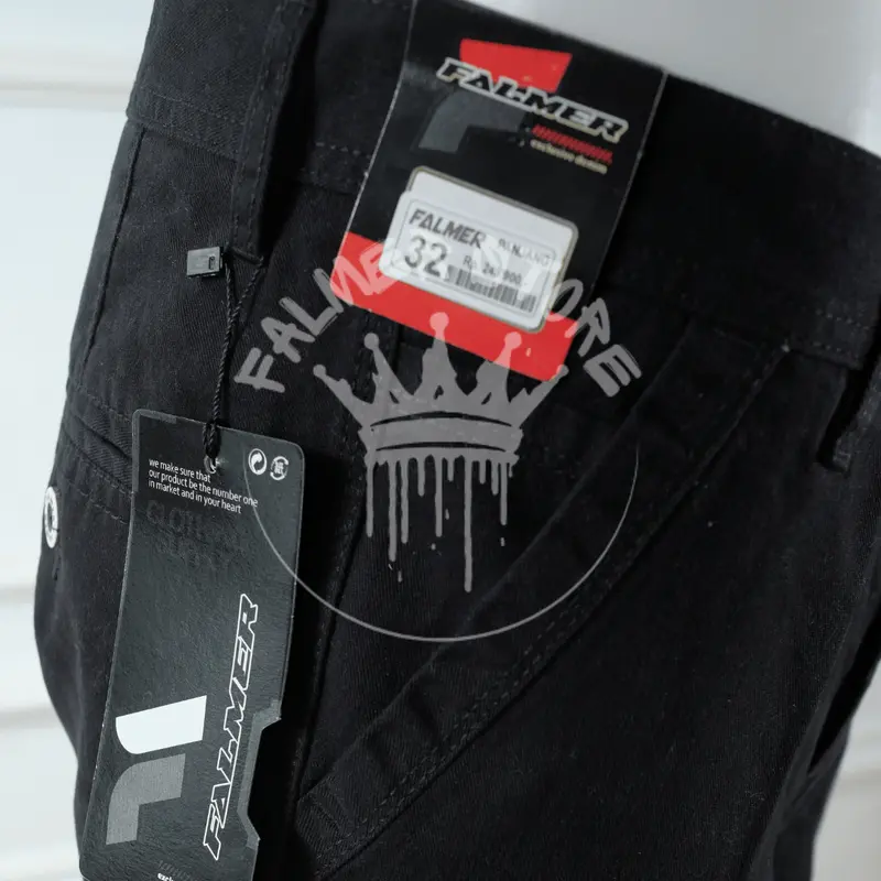 FALMER | Celana Panjang Kanvas Bahan Katun Non Stretch Isi 2 Pcs 5