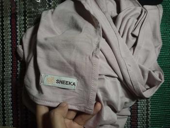 Product Review of SHEEKA - PASHMINA ALIYA KAOS RAYON PREMIUM AIRFLOW Muslim Jilbab Panjang from ف**h 1