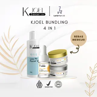 KJOEL 4in 1 - Day Cream, Night Cream, Facial Wash, Serum Vit C 0