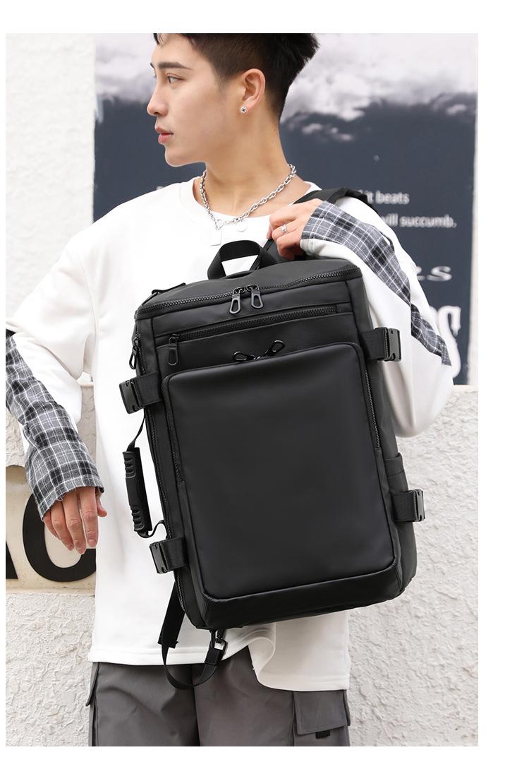 Product Introduction of large capacity backpack men's waterproof travel bagpack independent shoe bag Outdoor fitness bag 22