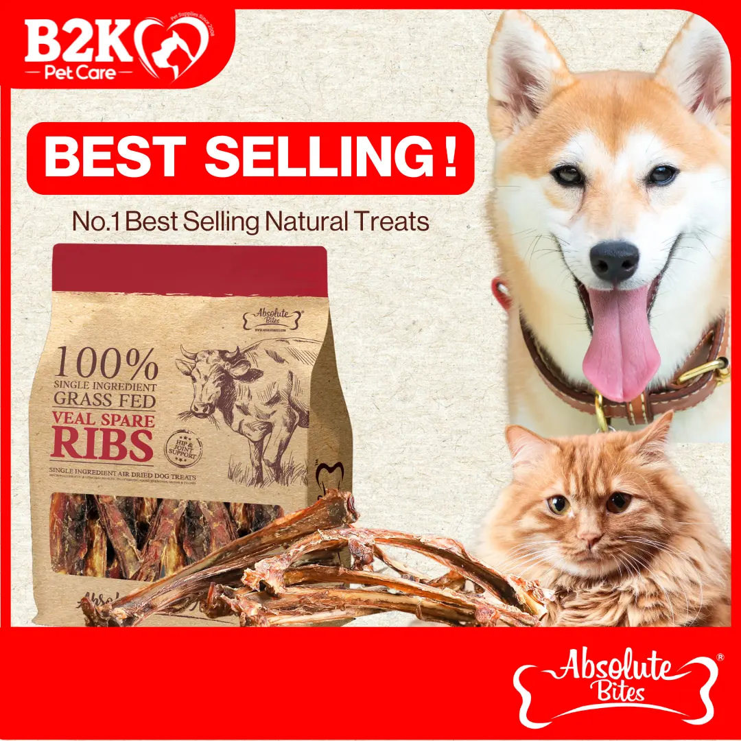 Absolute Bites Air Dried Dog Treats | Big & Small Pack Treats for Dogs