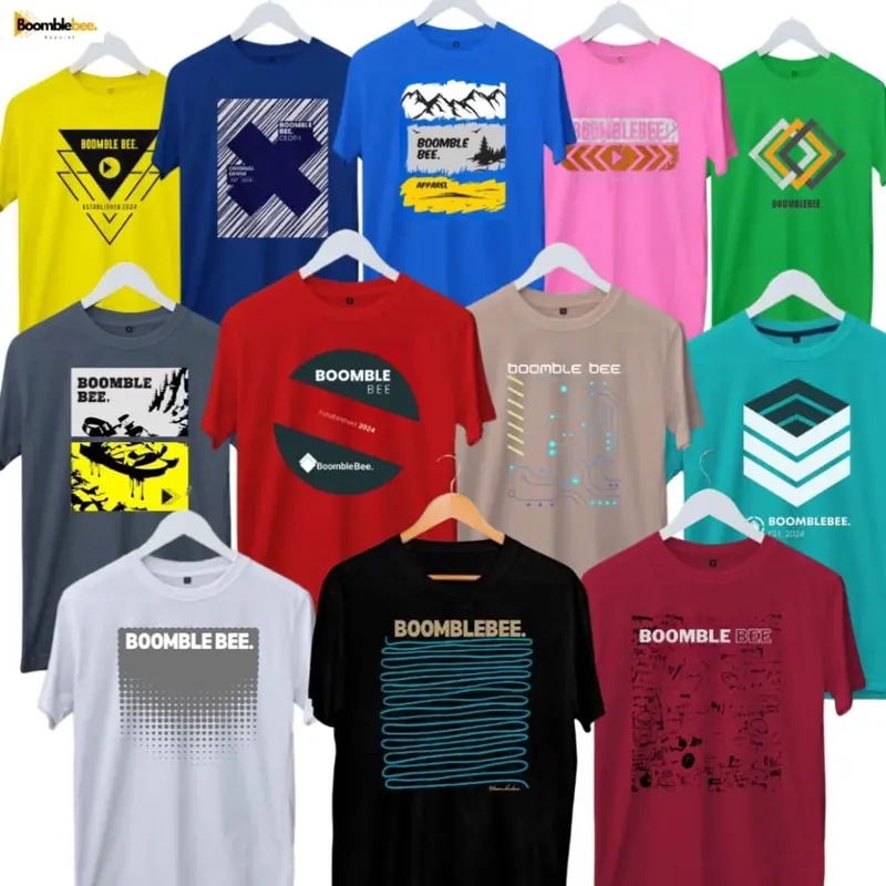 (100RB 7PCS) Kaos Motif Distro Lokal Pria Sablon 1