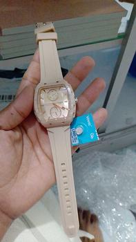 Product Review of JAM TANGAN WANITA TIERRA TR-2202 FASHION ORI TANGGAL AKTIF TALI RUBBER from P**🐬 1