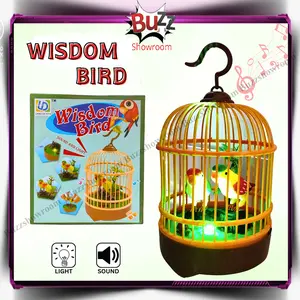 bird cage wisdom bird mainan burung dalam sangkar berkicau nyala