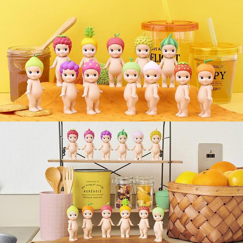 Sonny Angel Fruit Series Durian Strawberry Dragon Fruit Pineapple Apple Raspberry Orange 5
