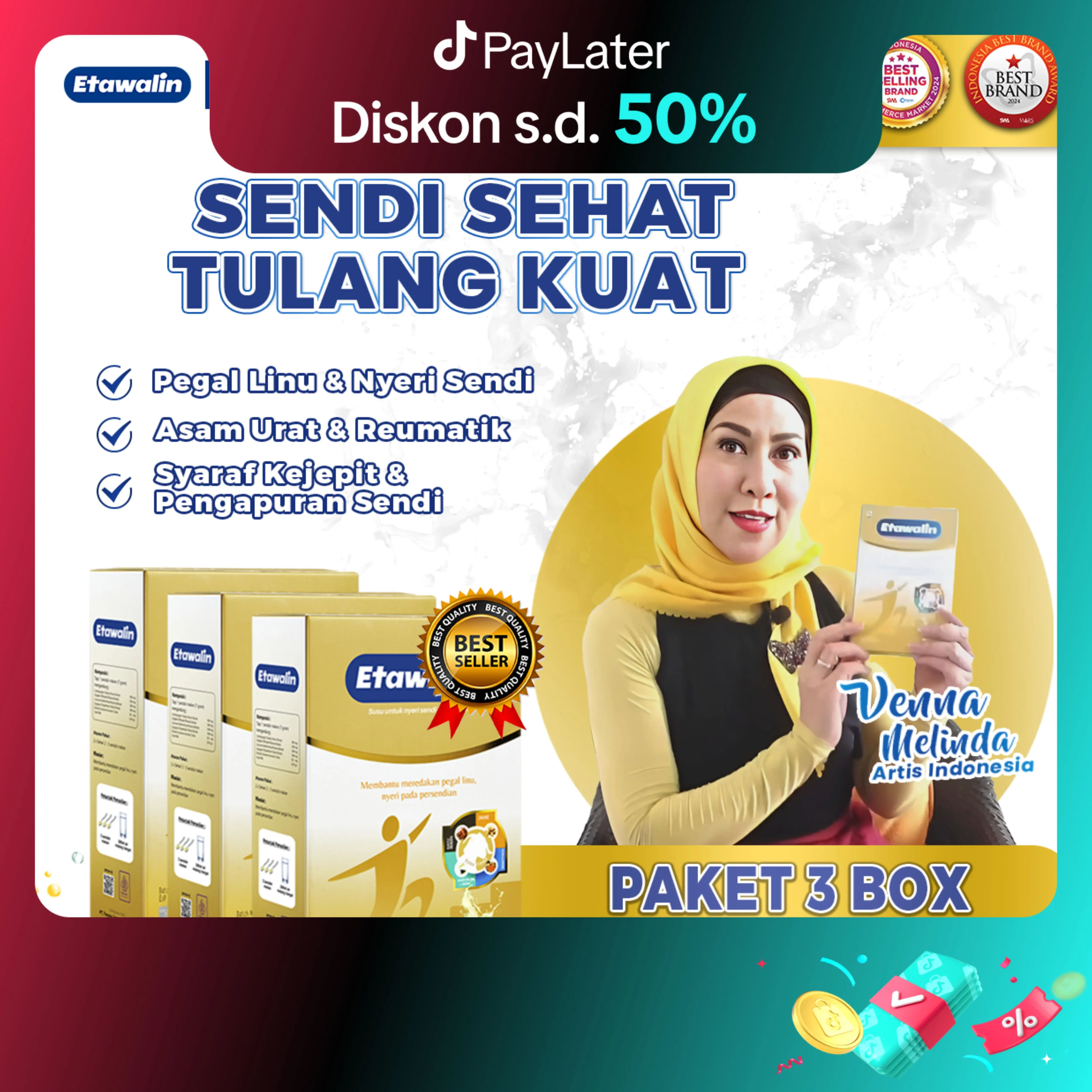 3 BOX SUSU ETAWALIN | BPOM | AKUN RESMI ETAWALIN [ minuman berkhasiat yang terbuat dari bahan susu kambing etawa yang dipadukan dengan rempah pilihan ] Drink Milk Dairy Manis Bubuk