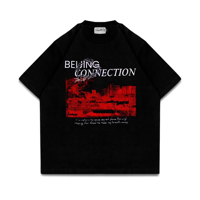Sonder x Beijing - Tshirt Oversized - It Is Reality Black 0