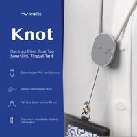 Gambar Wallts Knot Tali ID Card Gantungan Lanyard Name Tag Yoyo Mudah Ditarik Klip - Grey dari Wallts Kota Bandung 3 Tokopedia