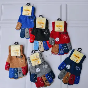 sarung tangan anak laki-laki usia 5-9thn warna random 3 pasang