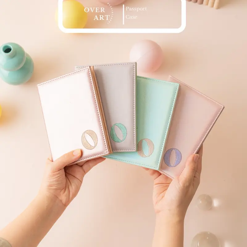 Overart puffy passport cover - passport sleeve - sampul paspor 0