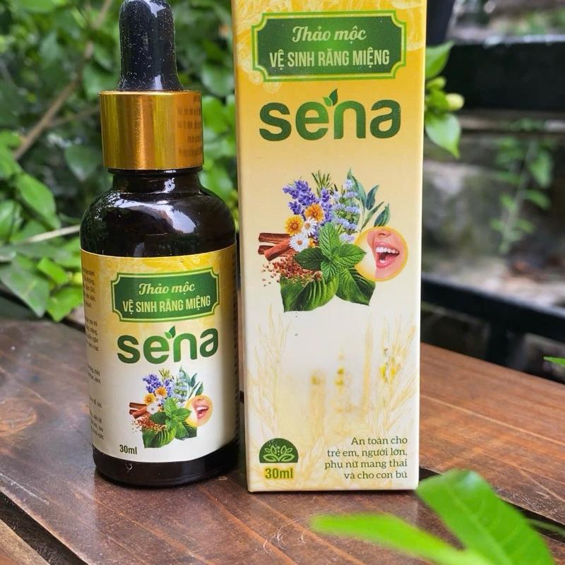   Mua 2 tặng 1 Combo 2 lọ Serum khử mùi hôi Miệng Thảo Mộc Sena - Chai 30ml- Tặng 1 lọ là 3 