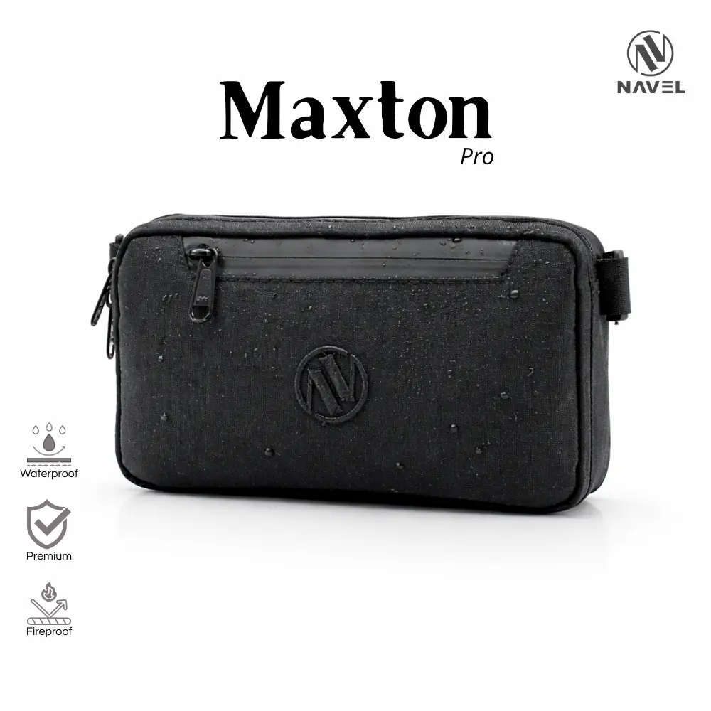 NAVEL - Handbag Pria Maxton Pro Sling Bag Tas Tangan Anti Bara Waterproof