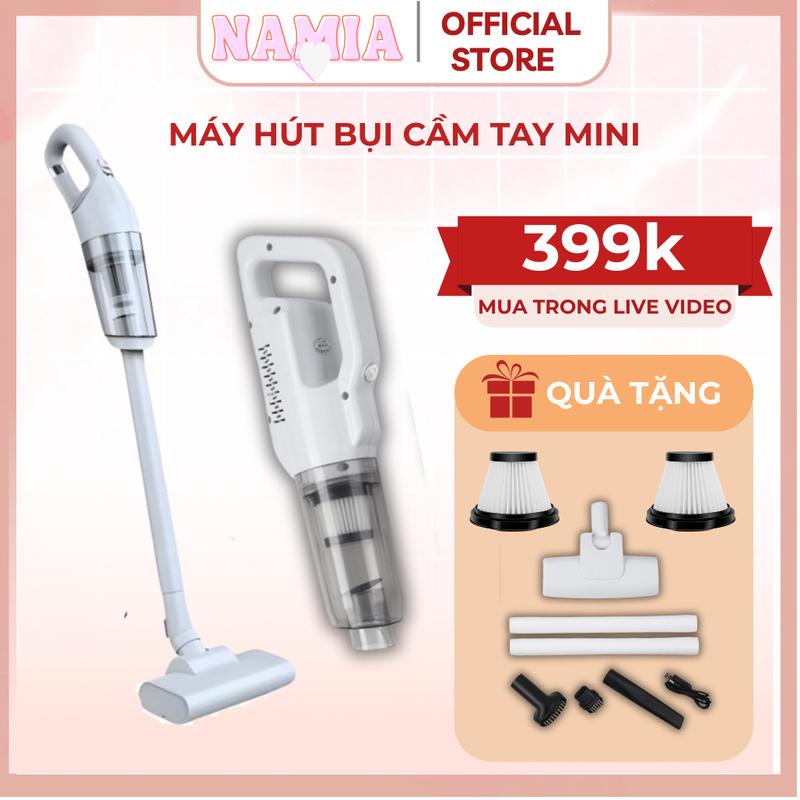 Máy Hút Bụi Cầm Tay Hút Bụi Không Dây, Hút Bụi Sàn Nhà, Ô Tô, Giường Đệm Lực…