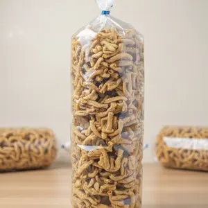 PROMO 500GRAM KERIPIK USUS AYAM CRISPY ORIGINAL SUPER PREMIUM Rasa Asin Gurih & Pedas Balado Daun Jeruk Grade A Cocok Sebagai Cemilan