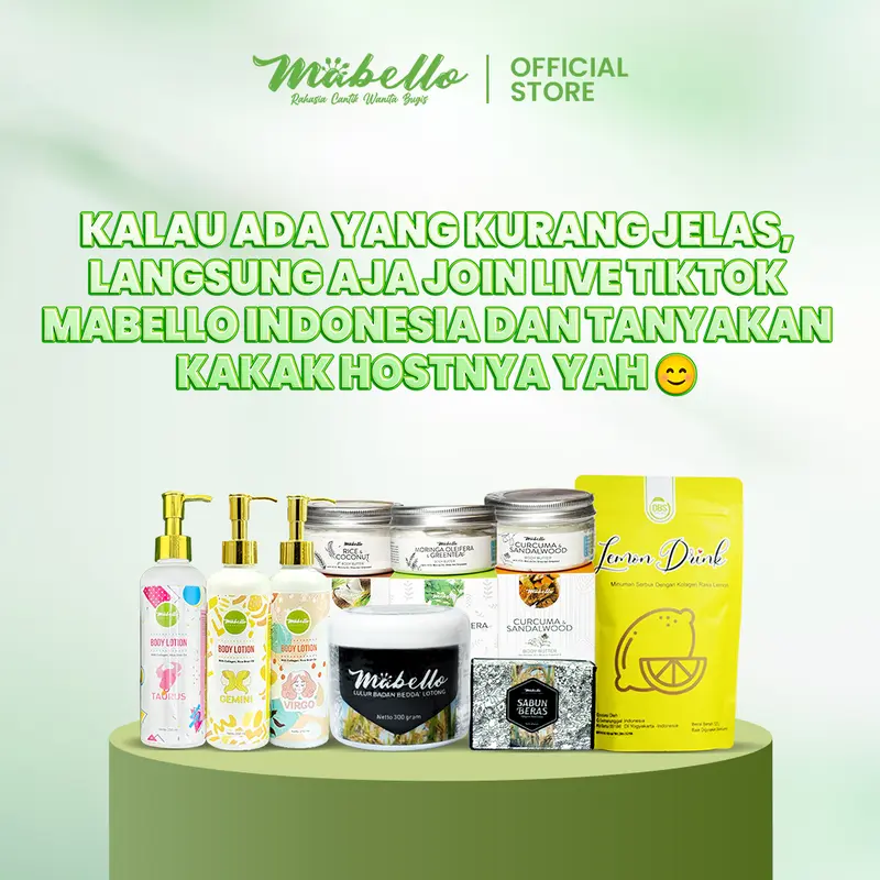 Mabello  Rempah Temulawak Free Susu Bubuk/ Perawatan Tubuh /Melembutkan/ Lulur Mandi/ membersihkan Kotoran Scrub 5