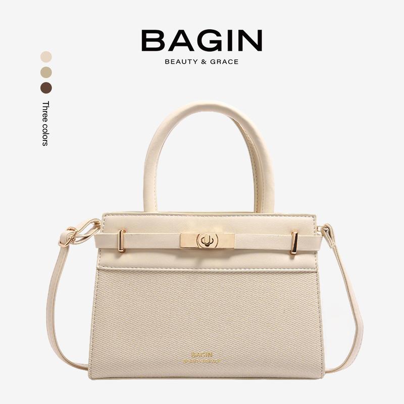 【BAGIN Hàng Mới Về】Túi Xách Tay Nữ Size 25 Kiểu Dáng Công Sở Thời Trang Đi Tiệc Da PU Cao Cấp Chống Trầy Xước [gy-1275]