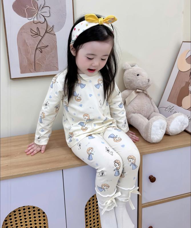   ẢNH THẬT  Sét Bộ Quần Áo Thu Đông In 5D Elsa  Dành Cho Bé Trai  Gái  Size 13-40kg Chất Liệu Thun Cotton Mềm Mịn Thoáng Mát   ELSA   