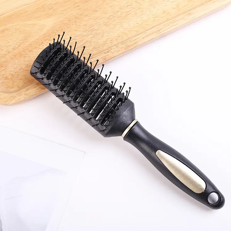 Lược Uốn Tóc, Tại Nhà, Dành Cho Nam Và Nữ, Đệm Khí, Lược Mát Xa Túi Khí, Lược Thông Hơi, Có Khóa Bên Trong, Lược Con Lăn Hình Trụ, Thích Hợp Để Tạo Kiểu Tóc 5