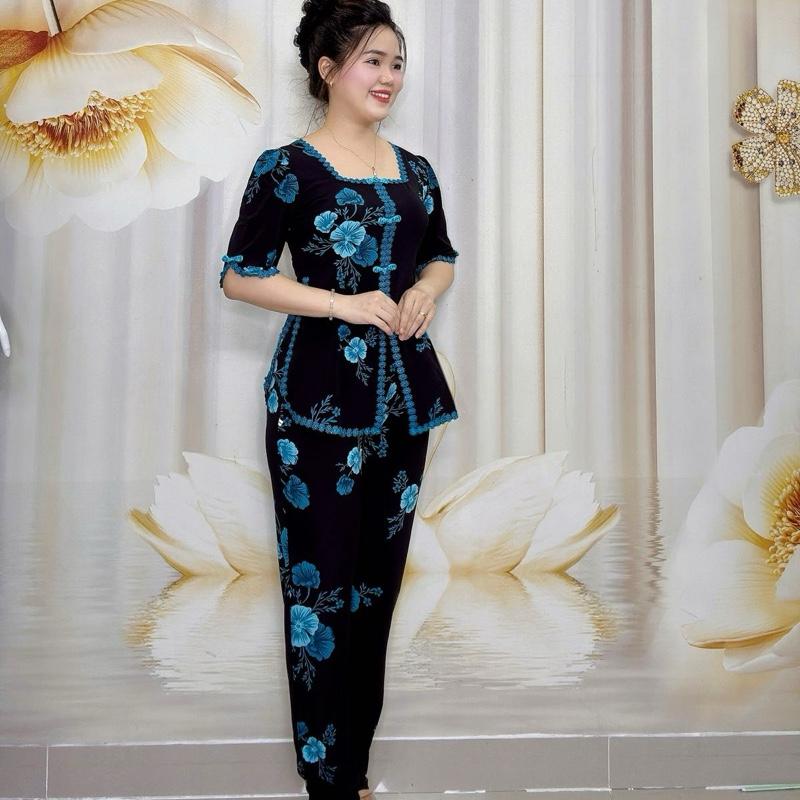 B56 Đồ bộ xẩm nữ trung niên thương hiệu Hải Sơn Women