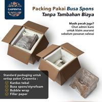 Gambar Carpentia | Tempat Brosur Akrilik 2 Tingkat [1/3 A4 - A6] Tipe E3 - 2 Susun [Acrylic Display Holder, Kantong Flyer, Standing] dari Carpentia Indonesia Kota Tangerang Selatan 4 Tokopedia