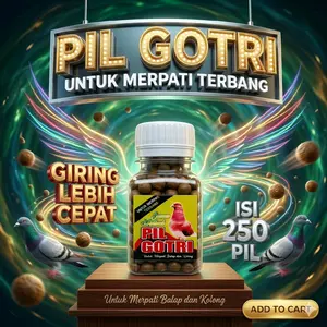 JAMU MERPATI PIL GOTRI 250 BUTIR KHUSUS TERBANG