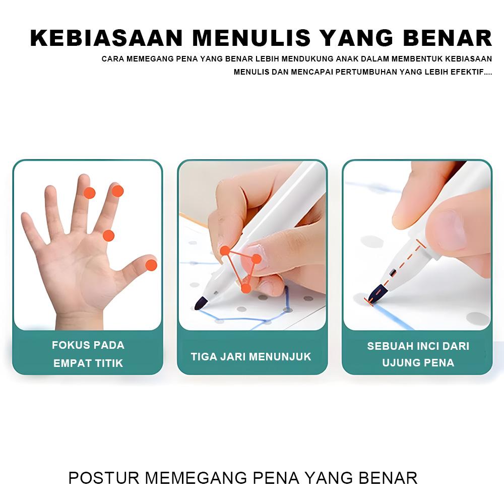 【COD】Magical Tracing Workbook 200 /136/64/50 Halaman Reusable Mainan Edukasi Menggambar